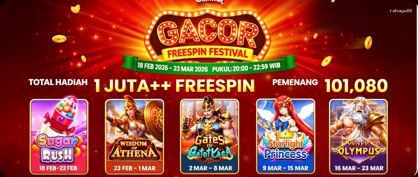 Login rahayu88 Sekarang Bonus Melimpah